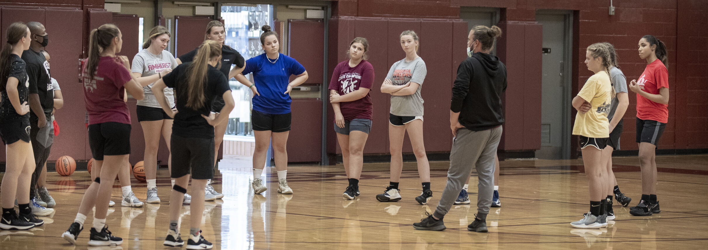 Lady Lancers basketball. 1.JPG
